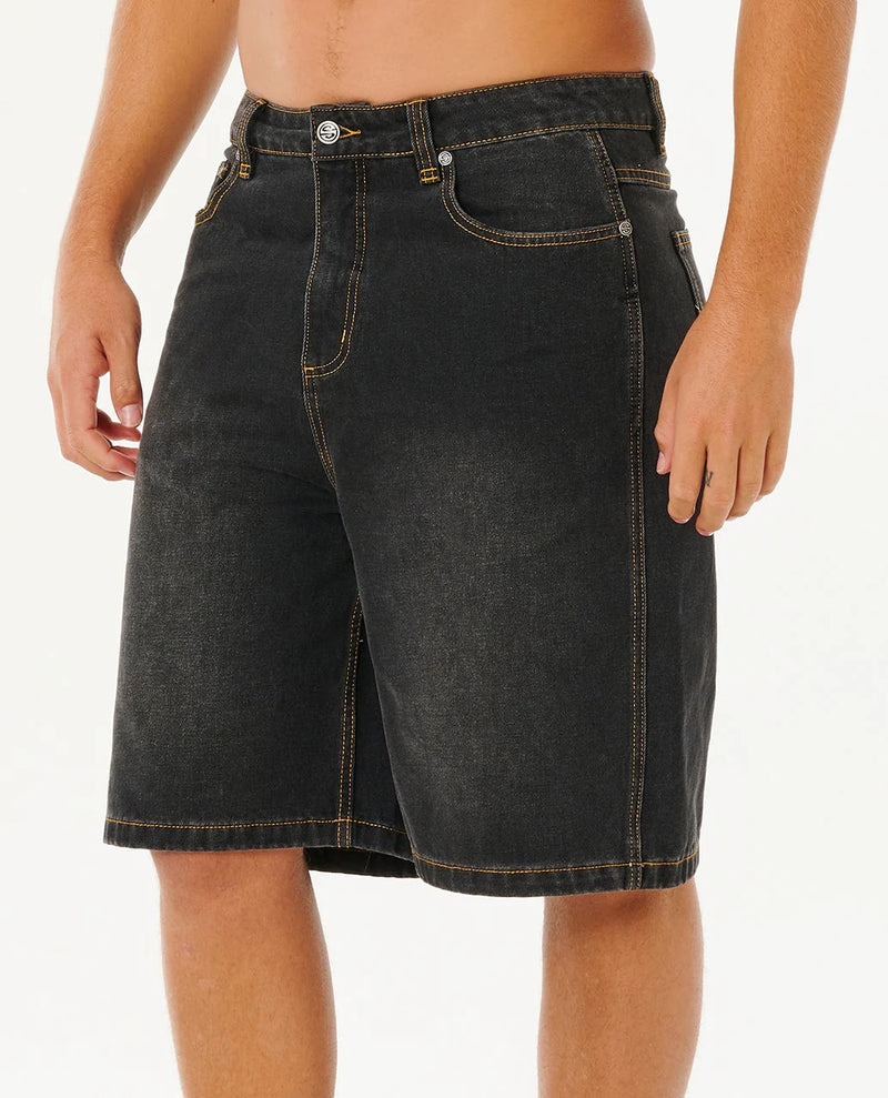 Load image into Gallery viewer, Rip Curl Men's Inner Visions Denim Walkshort Dark Acid Black 04HMWS_2849
