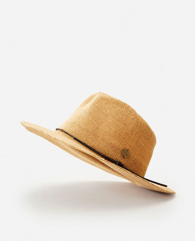 Load image into Gallery viewer, Rip Curl Women&#39;s Classic Surf Knit Hat Panama Sand 04MWHE-0012
