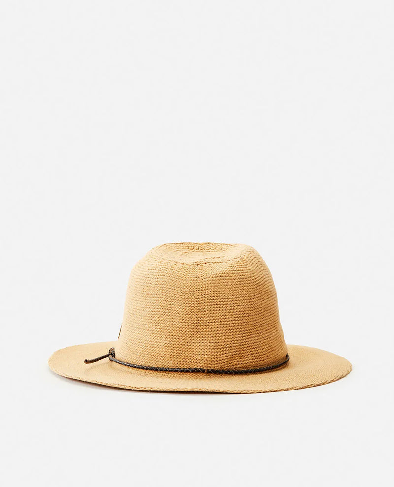 Load image into Gallery viewer, Rip Curl Women&#39;s Classic Surf Knit Hat Panama Sand 04MWHE-0012
