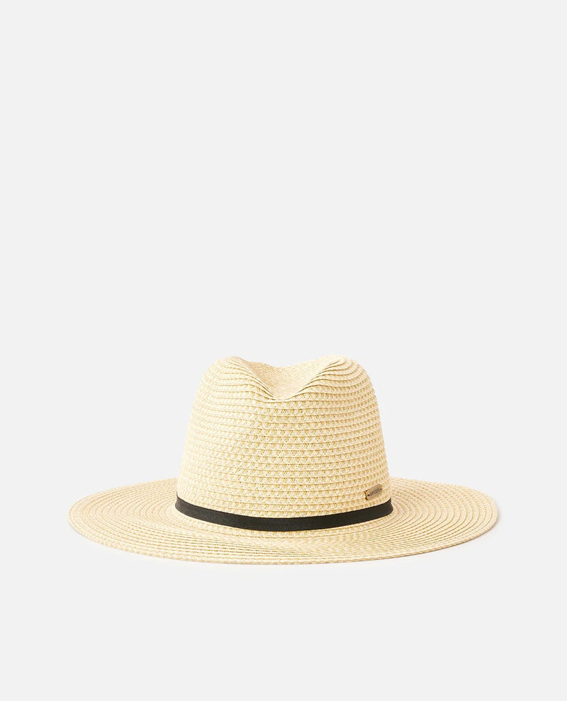 Load image into Gallery viewer, Rip Curl Women's Classic Surf UPF Panama Hat Natural 04NWHE_0031
