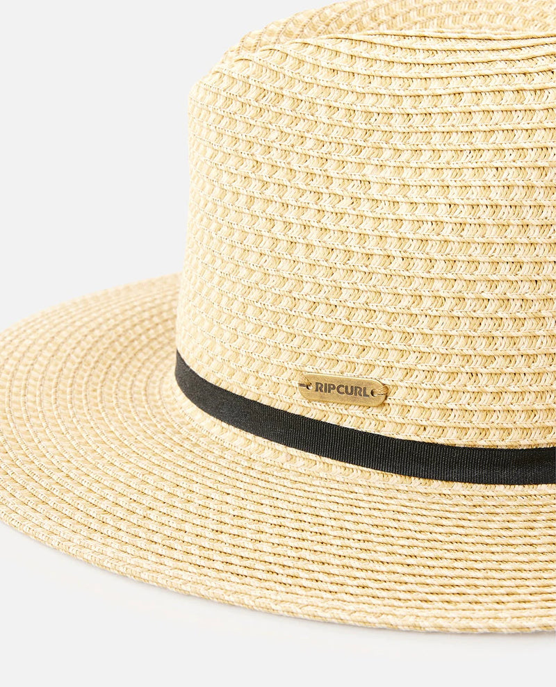 Load image into Gallery viewer, Rip Curl Women's Classic Surf UPF Panama Hat Natural 04NWHE_0031
