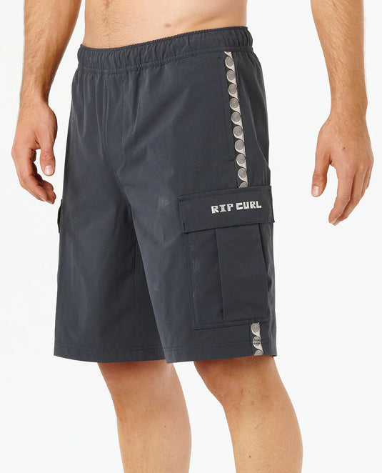 Rip Curl Men's Boardwalk Artist of the Search Walkshort Washed Black 04QMWS-8264
