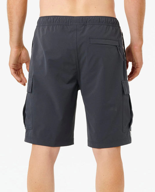 Rip Curl Men's Boardwalk Artist of the Search Walkshort Washed Black 04QMWS-8264