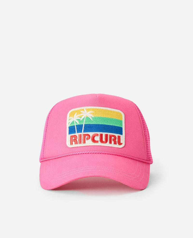 Load image into Gallery viewer, Rip Curl Women's Mixed Revival Trucker Hot Pink 04RWHE_0597

