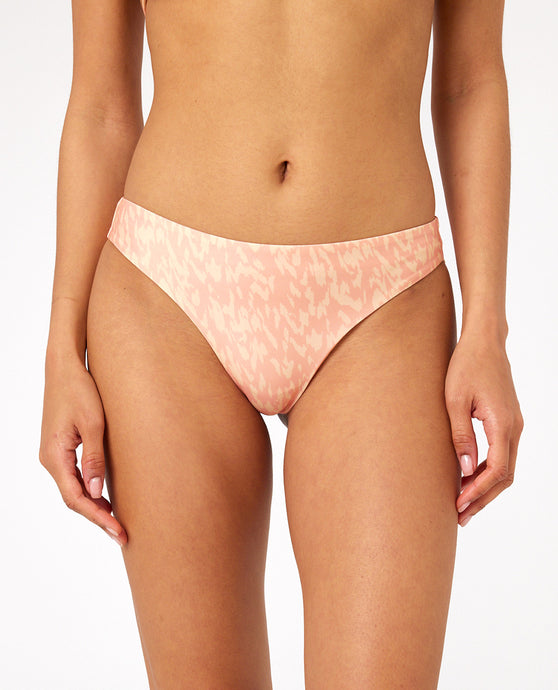Rip Curl Women's Classic Surf Fashion Good Pant Bikini Bottoms Blush 04TWSW-0281