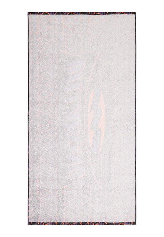 Billabong Unisex Waves Beach Towel 80 X 160 Black EBYAA00137-BLK