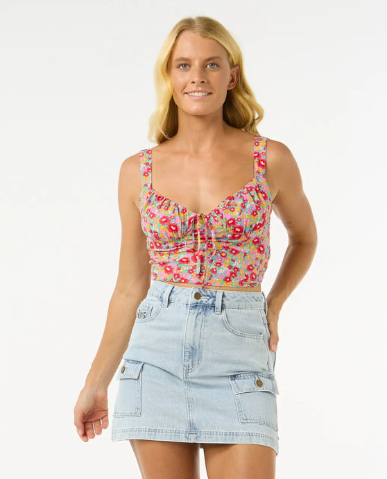 Rip Curl Women's Las Dalias Top Blue 055WSH-0070