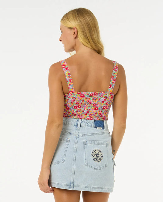 Rip Curl Women's Las Dalias Top Blue 055WSH-0070