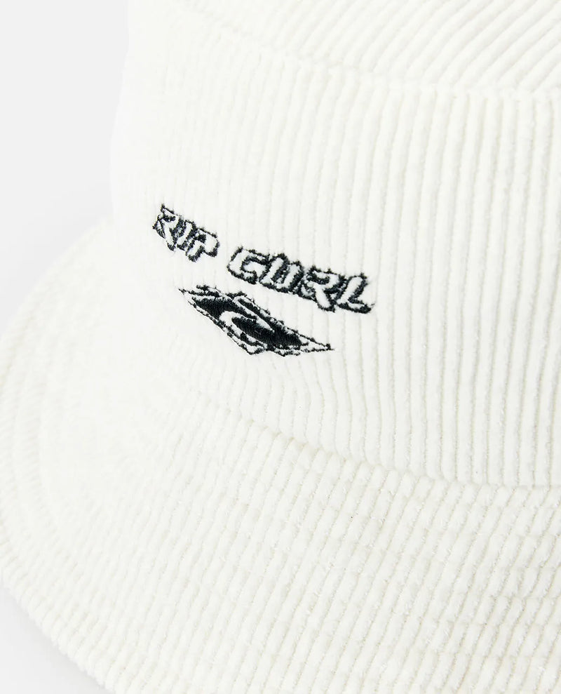 Load image into Gallery viewer, Rip Curl Women&#39;s Icons Of Surf Bucket Hat Bone 05BWHE-3021
