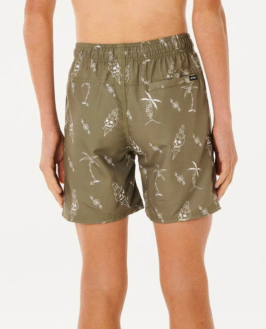 Rip Curl Kids' Eternal Shred Mesh Volley Boy Surplus Green 05LBBO_8231