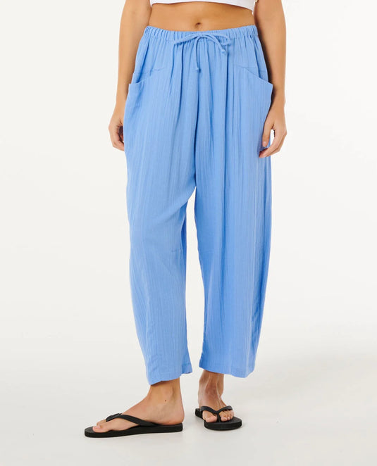 Rip Curl Women's Vibe Surf Barrel Pants Cornflower Blue 064WPA_2404