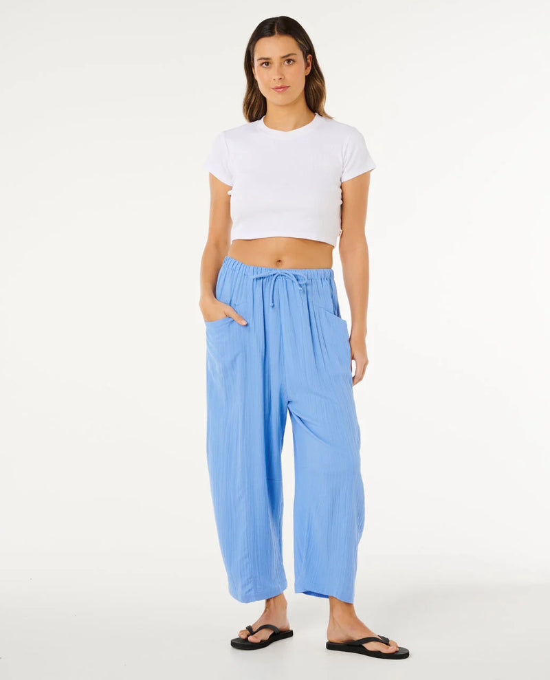 Load image into Gallery viewer, Rip Curl Women's Vibe Surf Barrel Pants Cornflower Blue 064WPA_2404
