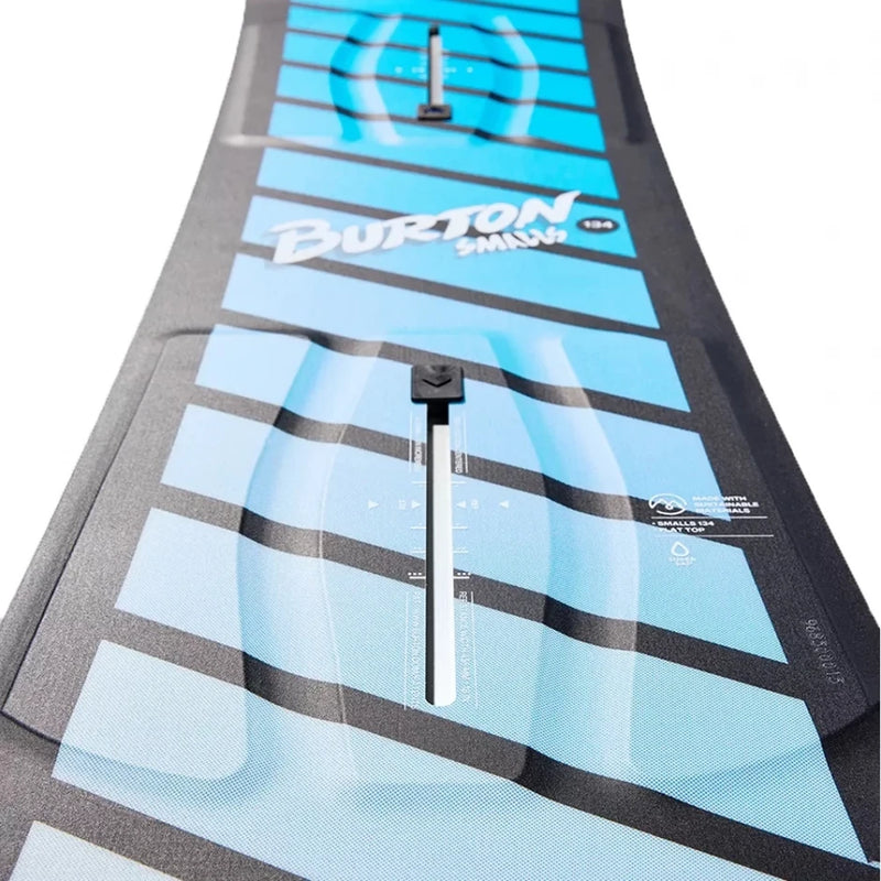Load image into Gallery viewer, Burton Kid's Smalls Flat Top 134 Snowboard Blue 23923100300-134

