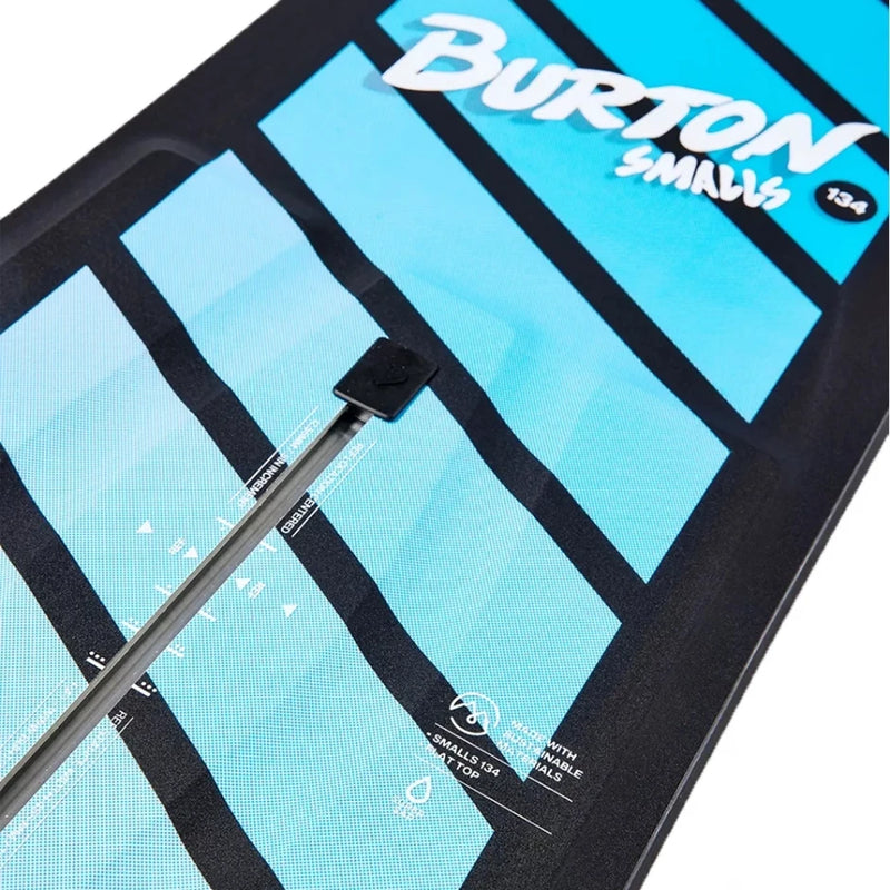 Load image into Gallery viewer, Burton Kid's Smalls Flat Top 138 Snowboard Blue 23923100300-138
