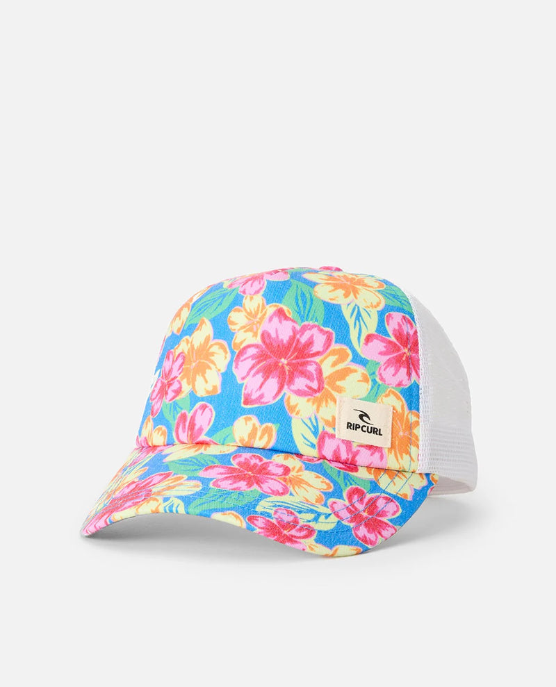 Load image into Gallery viewer, Rip Curl Women's Mixed Yardage Trucker Cap Blue 06PWHE_0070
