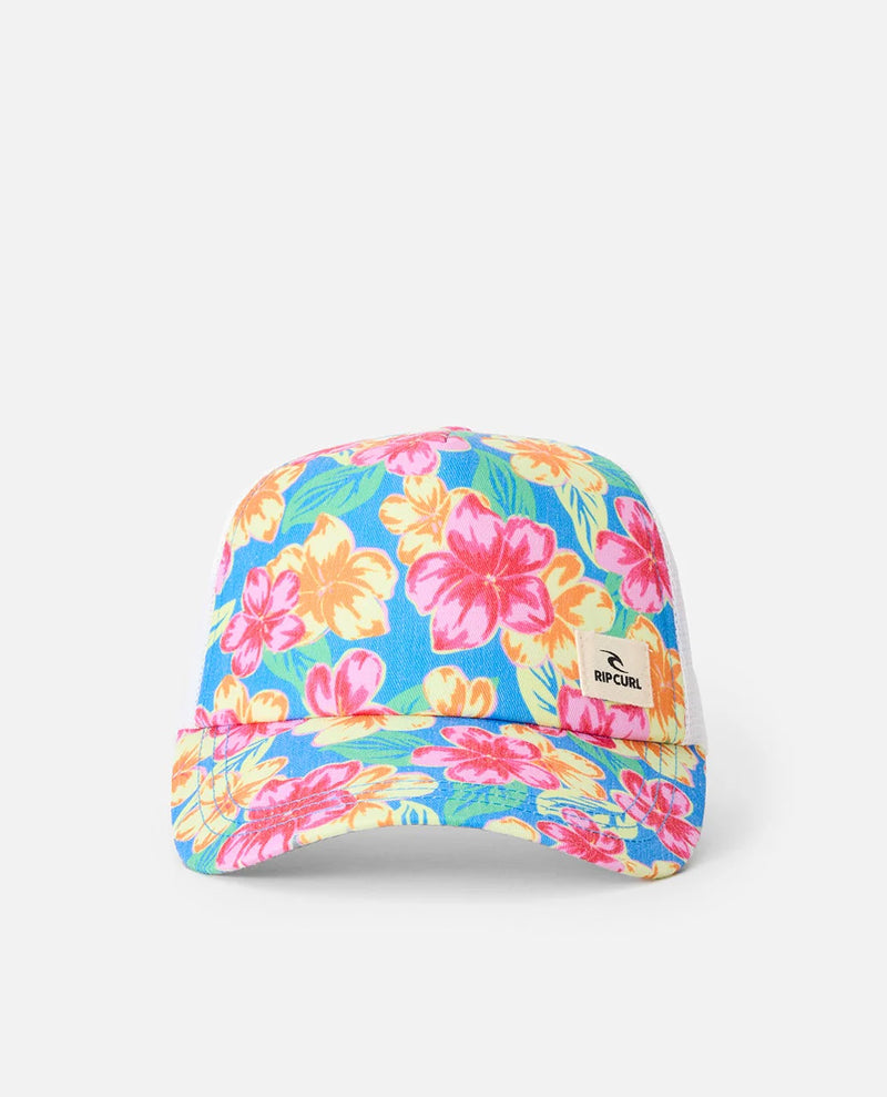Load image into Gallery viewer, Rip Curl Women's Mixed Yardage Trucker Cap Blue 06PWHE_0070

