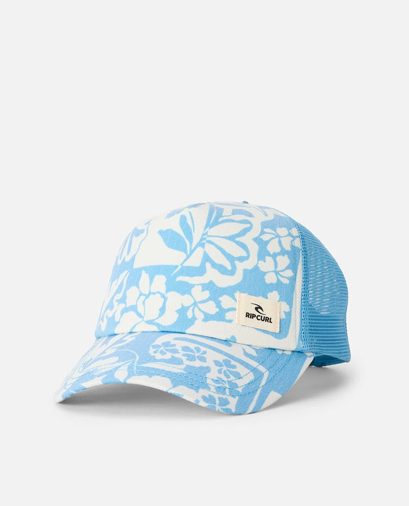 Load image into Gallery viewer, Rip Curl Women's Mixed Yardage Trucker Cap Blissful Blue 06PWHE_2828
