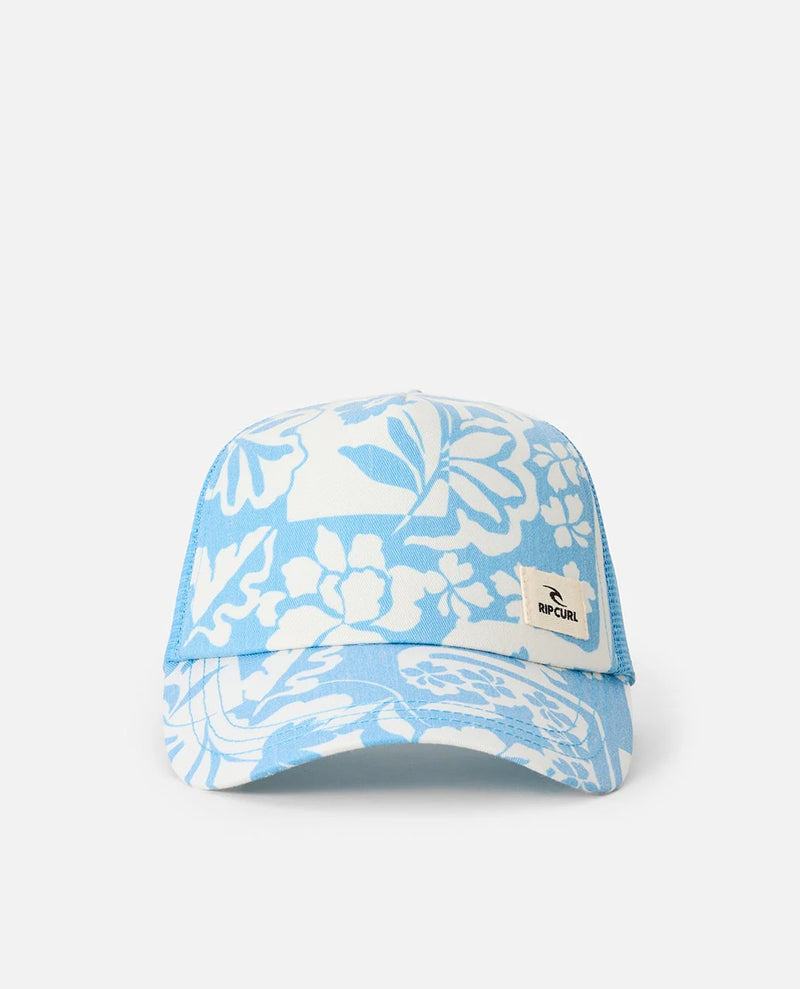Load image into Gallery viewer, Rip Curl Women's Mixed Yardage Trucker Cap Blissful Blue 06PWHE_2828
