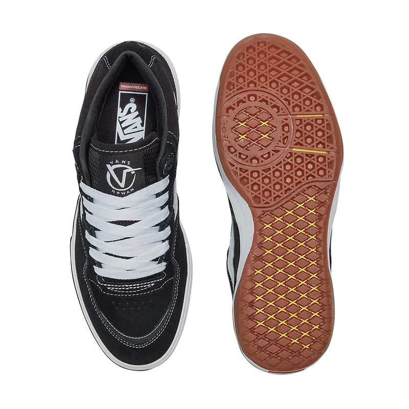 Load image into Gallery viewer, Vans Men&#39;s Rowan 2 Shoes Black/White VN0A2Z3IBA21
