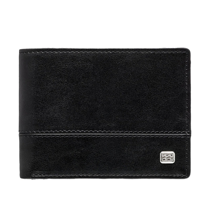 Load image into Gallery viewer, Billabong Men's Dimension Bi-Fold Wallet Black EBYAA00121-BLK
