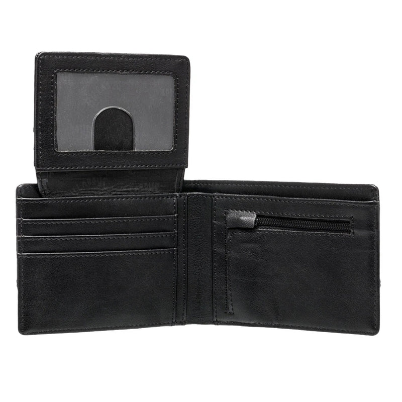 Load image into Gallery viewer, Billabong Men's Dimension Bi-Fold Wallet Black EBYAA00121-BLK
