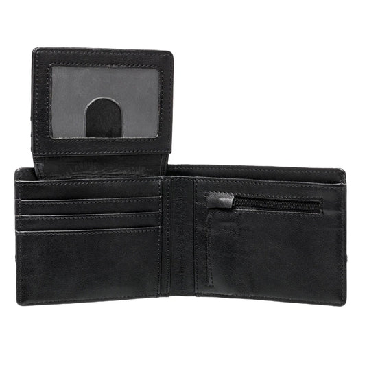 Billabong Men's Dimension Bi-Fold Wallet Black EBYAA00121-BLK