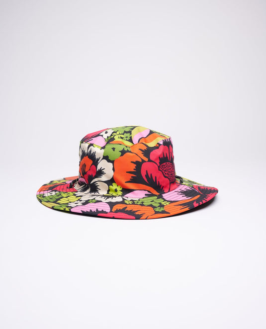 Rip Curl Women's Surf Series Reversible UPF Bucket Hat Bloom 07PWHE-2846