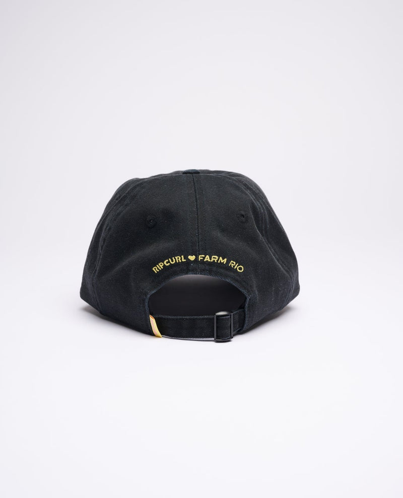 Load image into Gallery viewer, Rip Curl Women's Carioca 6 Panel Cap Black 07QWHE-0090
