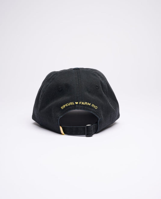 Rip Curl Women's Carioca 6 Panel Cap Black 07QWHE-0090