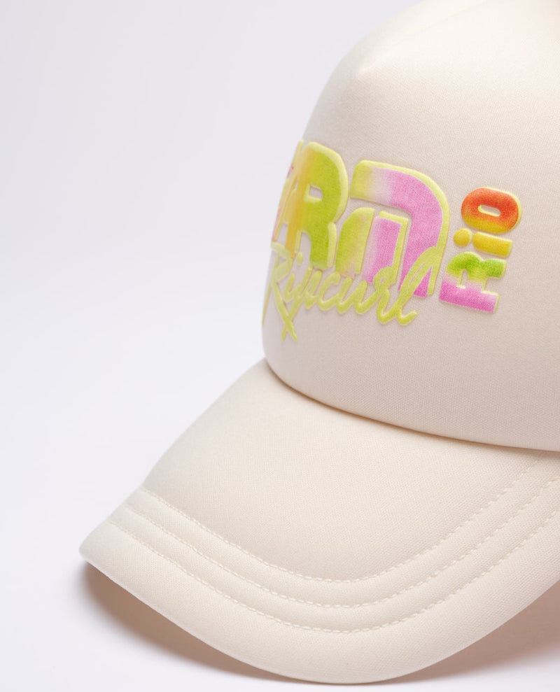 Load image into Gallery viewer, Rip Curl Women's Carioca Trucker Cap Vanilla 07WWHE-0174
