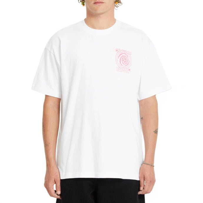 Volcom Men's Deep Trance T-Shirt White A4312550_WHT