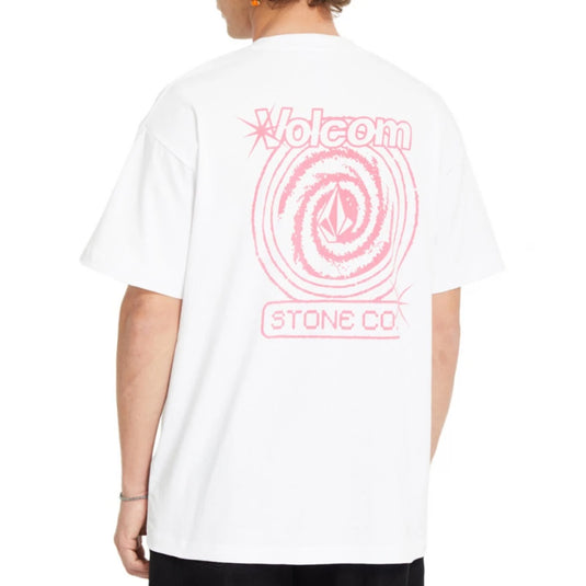 Volcom Men's Deep Trance T-Shirt White A4312550_WHT