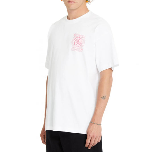 Volcom Men's Deep Trance T-Shirt White A4312550_WHT