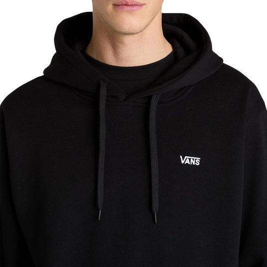 Vans Men's Left Chest II Logo Pullover Hoodie Black VN0010G8BLK
