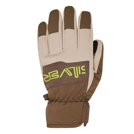 Quiksilver Men's Method Snow Gloves Brown EQYHN03204-CQP0