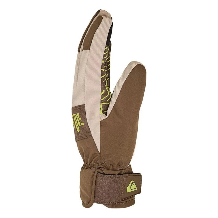 Load image into Gallery viewer, Quiksilver Men's Method Snow Gloves Brown EQYHN03204-CQP0
