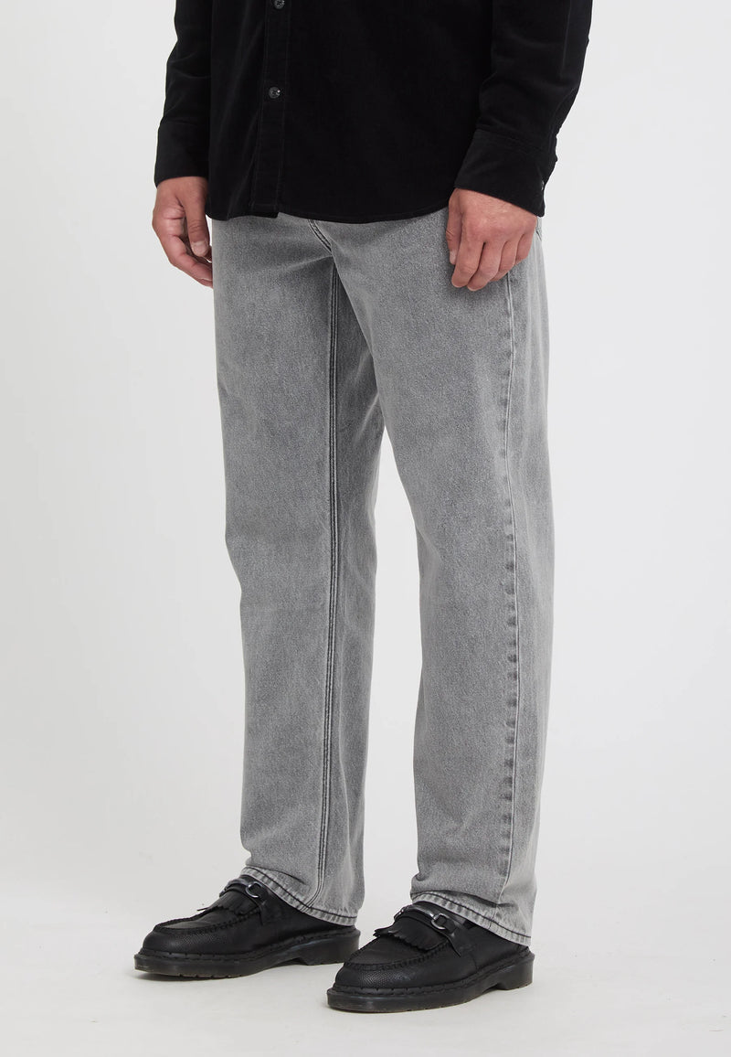 Load image into Gallery viewer, Volcom Men's Fivedown Jeans Light Grey A1912615_LGR
