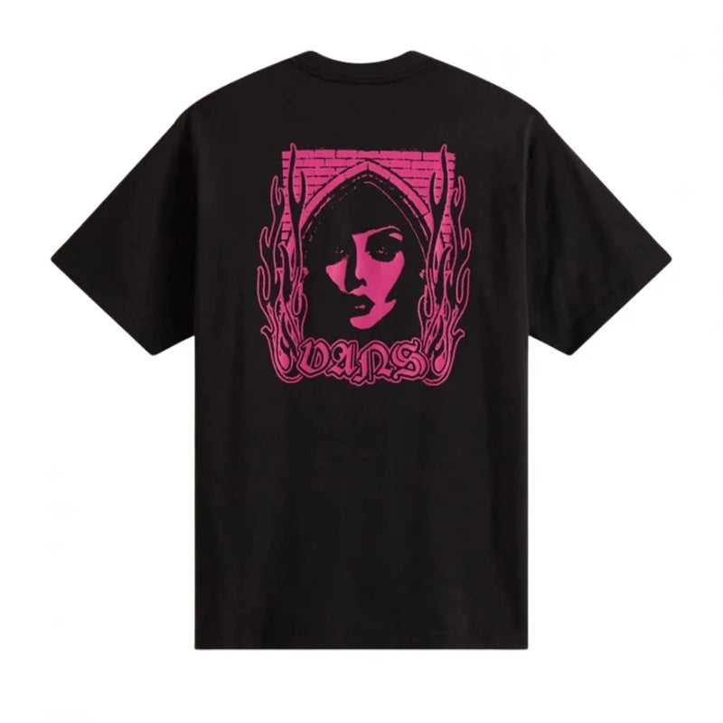 Load image into Gallery viewer, Vans Men's Misty Eyes Loos T-shirt Black VN000W01BLK
