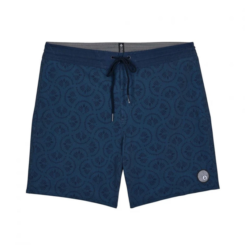 Load image into Gallery viewer, Volcom Men's Psych Cotton Stoney Boarshorts 17" Midnight Blue A0812628_MDB
