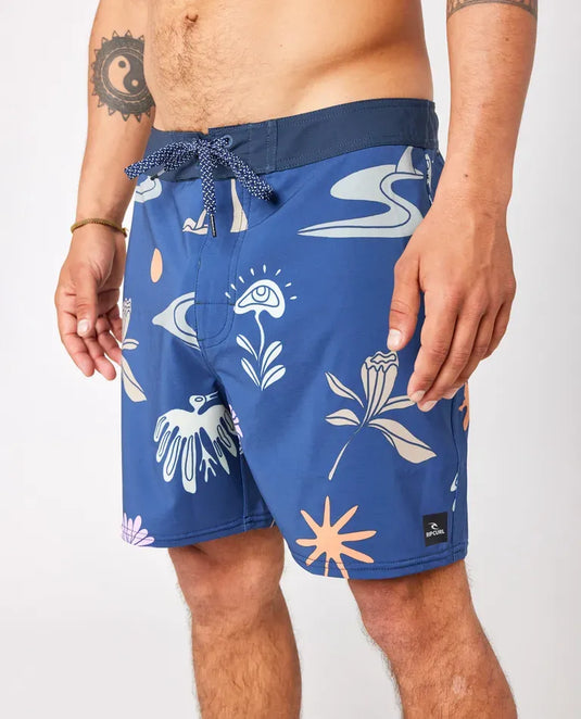Rip Curl Men's Mirage Retro Snapa Swimwear Dark Navy 08MMBO_291