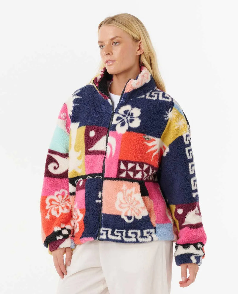 Load image into Gallery viewer, Rip Curl Women&#39;s Keepsakes Polar Fleece Multico 09JWFL-3282
