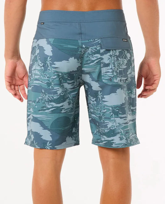 Rip Curl Men's Mirage Mason Barrel Killa Swimwear Pine Night 0BGMBO_2213