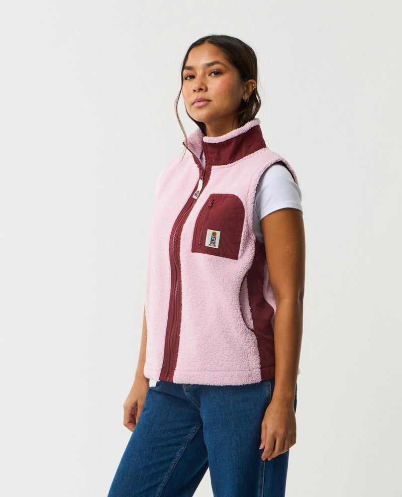 Load image into Gallery viewer, Rip Curl Women's Search Series Bonded Vest Light Mauve 0DBWFL-2442
