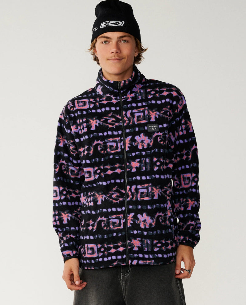 Load image into Gallery viewer, Rip Curl Men's Sessions Polar Fleece Black 0DOMFL-0090
