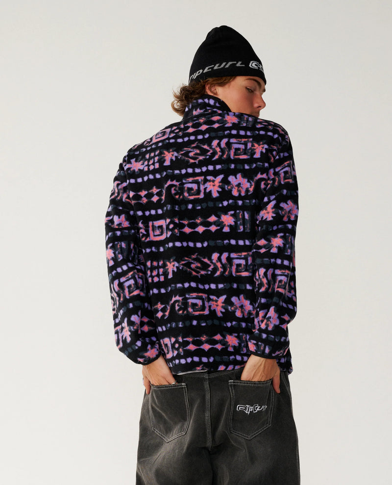 Load image into Gallery viewer, Rip Curl Men's Sessions Polar Fleece Black 0DOMFL-0090
