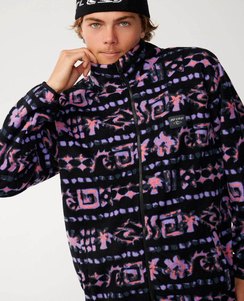 Load image into Gallery viewer, Rip Curl Men's Sessions Polar Fleece Black 0DOMFL-0090
