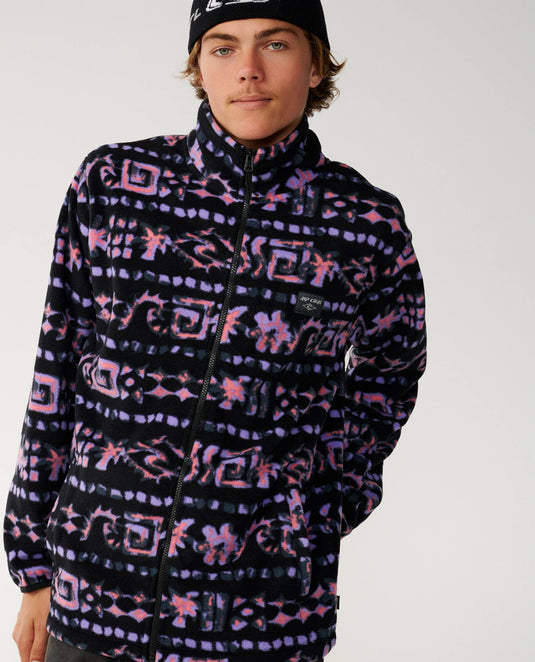 Rip Curl Men's Sessions Polar Fleece Black 0DOMFL-0090