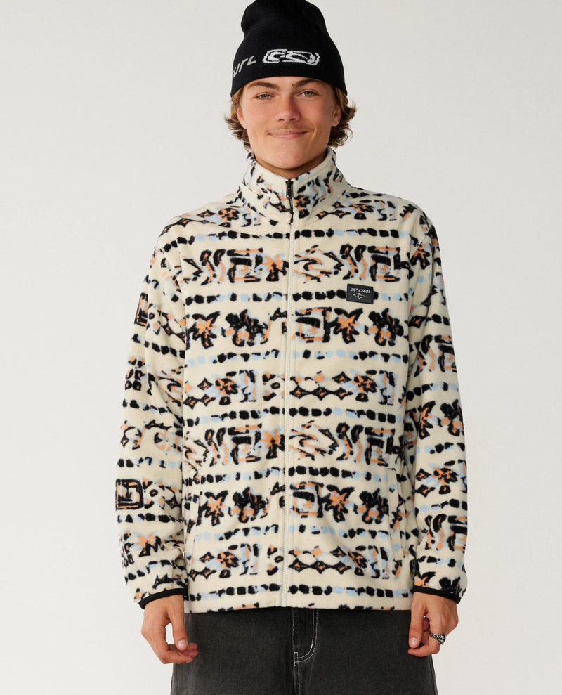 Load image into Gallery viewer, Rip Curl Men's Sessions Polar Fleece Vintage White 0DOMFL-8861
