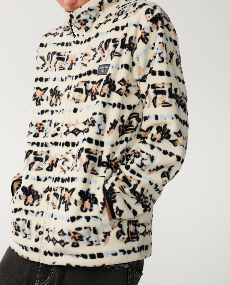 Load image into Gallery viewer, Rip Curl Men's Sessions Polar Fleece Vintage White 0DOMFL-8861
