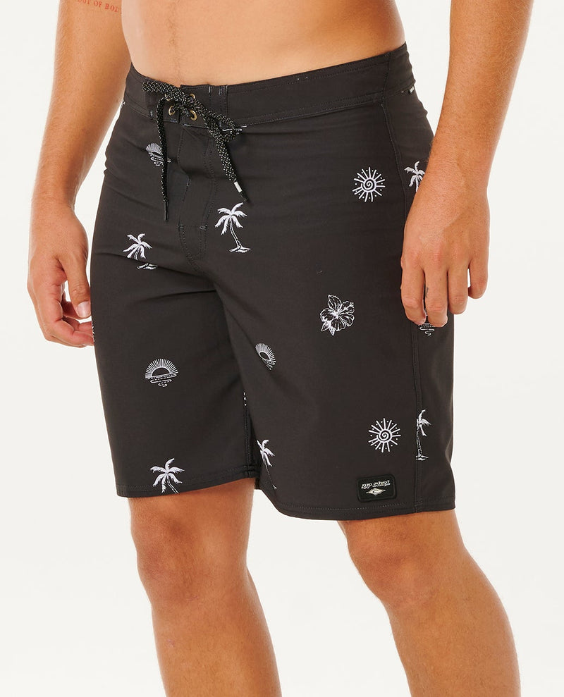 Load image into Gallery viewer, Rip Curl Men's Mirage Sessions 19" Boardshort Washed Black 0E7MBO-8264
